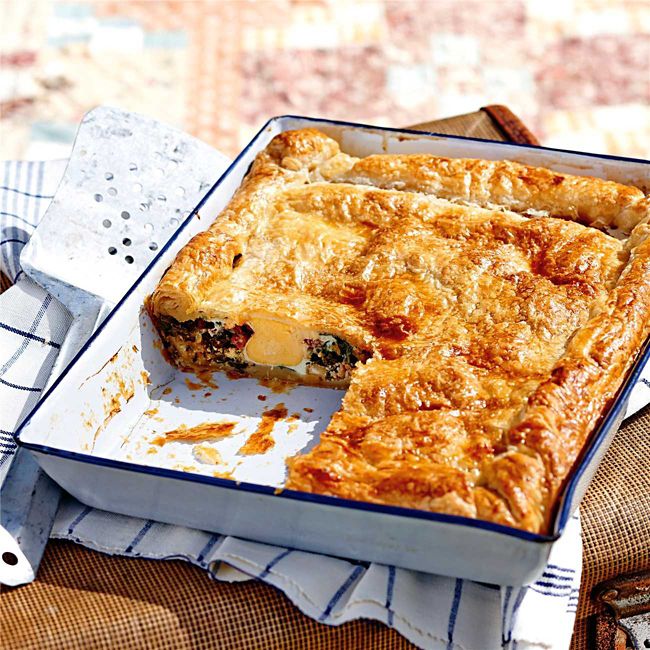 Bacon & Egg Pie