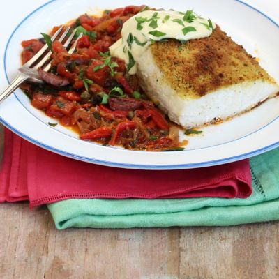 Baked Fish Provencal