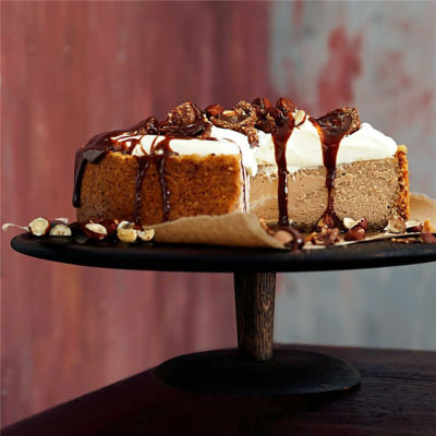 Chocolate-Hazelnut Cheesecake
