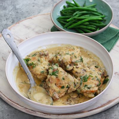 Chicken Casserole with Lemon & Mustard Chefs Secret