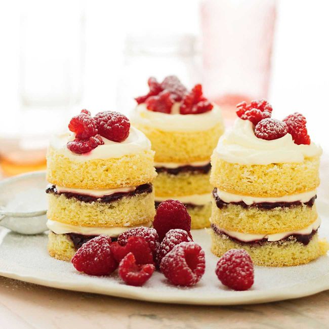 Mini Sponge Cakes