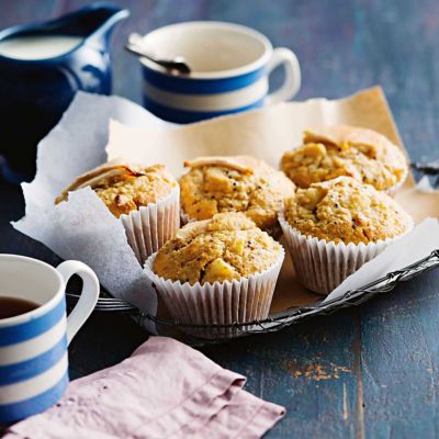 Pear, Macadamia & Quinoa Muffins