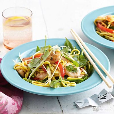Prawn & Noodle Stir-Fry