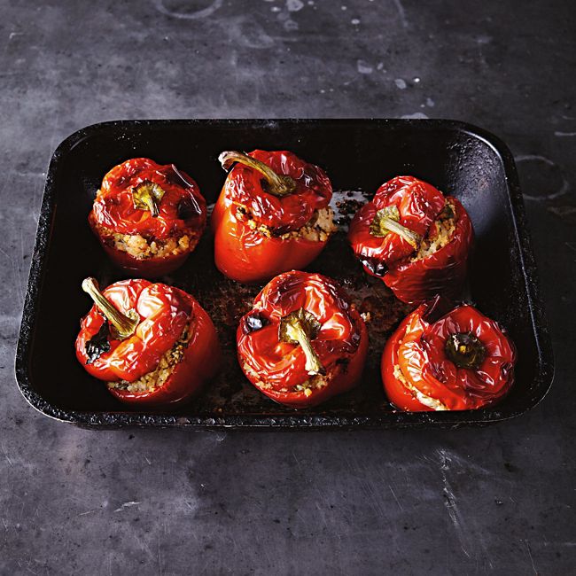 Couscous-Stuffed Capsicum
