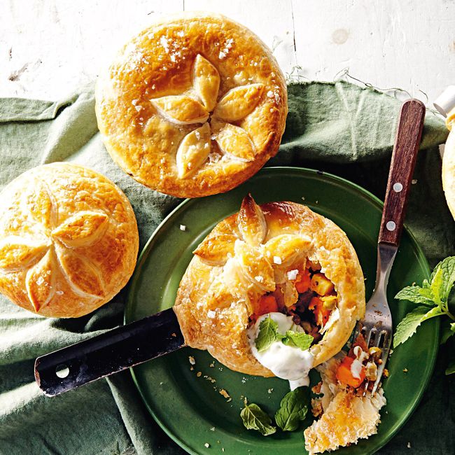 Curried Veg Pies