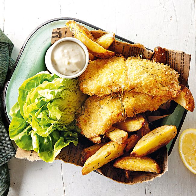 Fish Fingers & Herby Potatoes