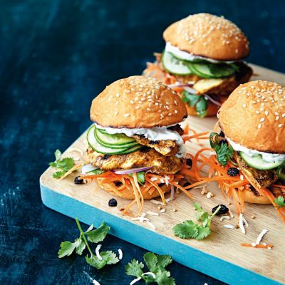 Indian Chicken Sliders