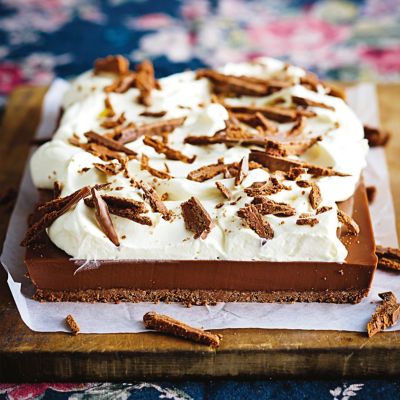 Megan's Triple-Choc Cheesecake Slice