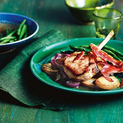 Pork Saltimbocca With Potatoes