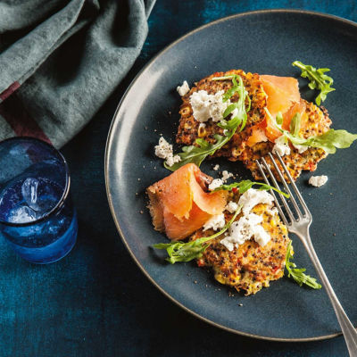 Quinoa & Goat's Cheese Fritters