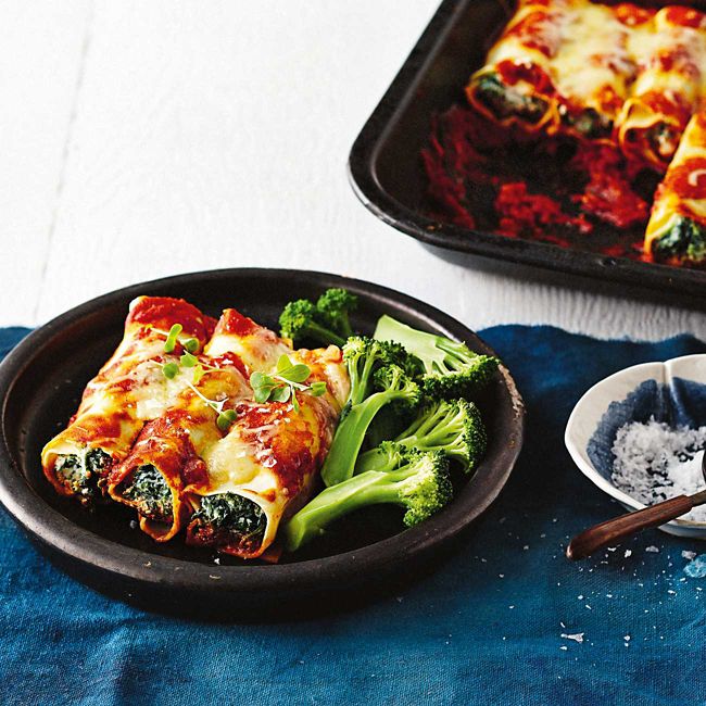 Spinach & Ricotta Cannelloni