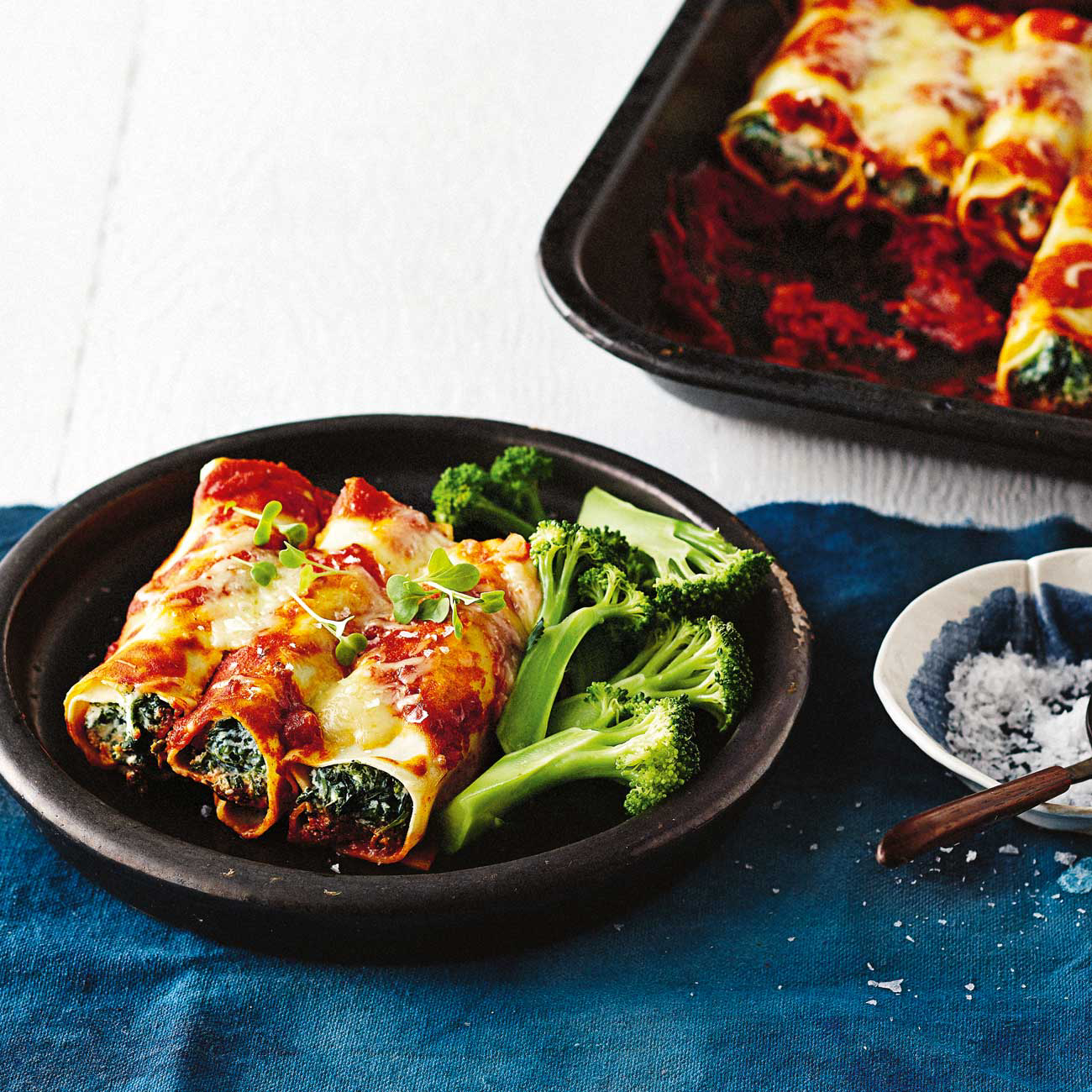 Spinach & Ricotta Cannelloni