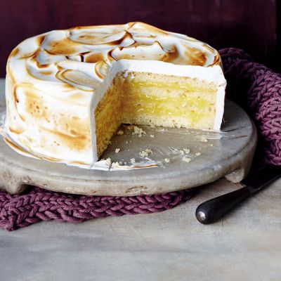 Lemon Meringue Cake
