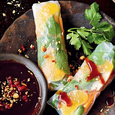 Mandarin Rice Paper Rolls