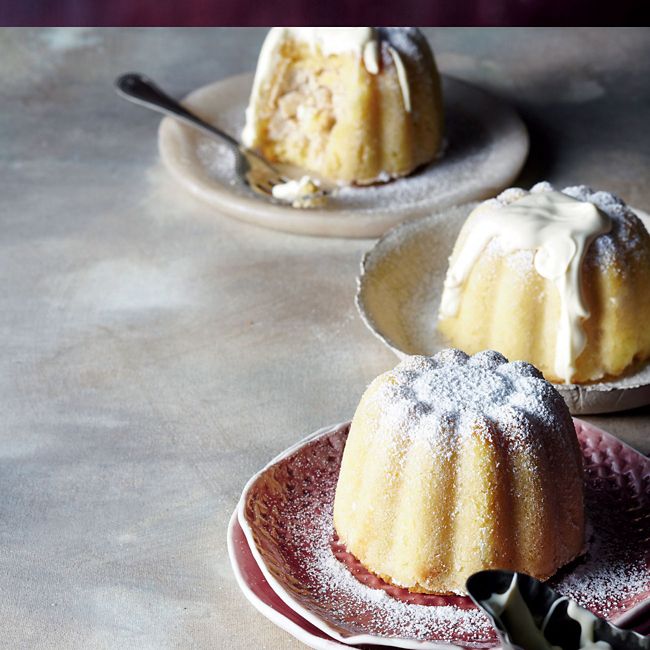 Ricotta & Caramelised Apple Charlottes
