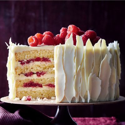 White Chocolate & Raspberry Marquise