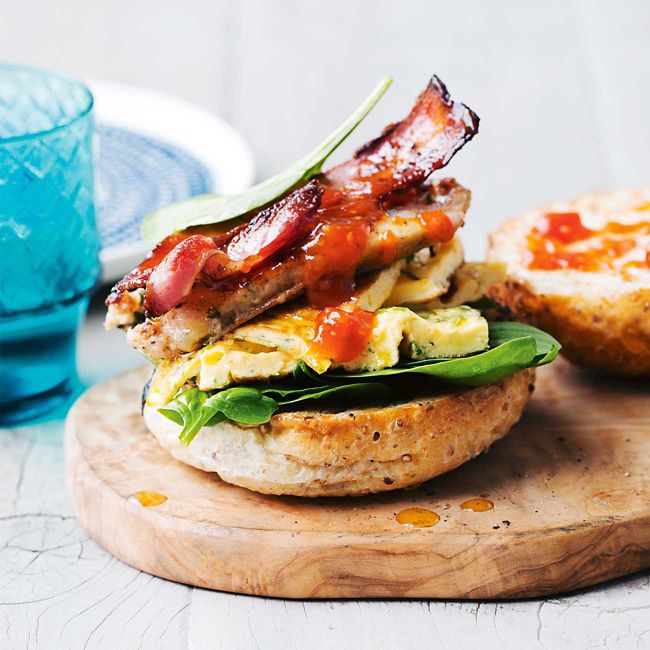 Breakfast Burgers