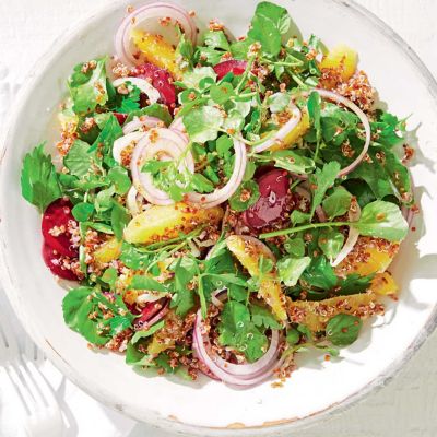Quinoa, Fennel And Beet Salad