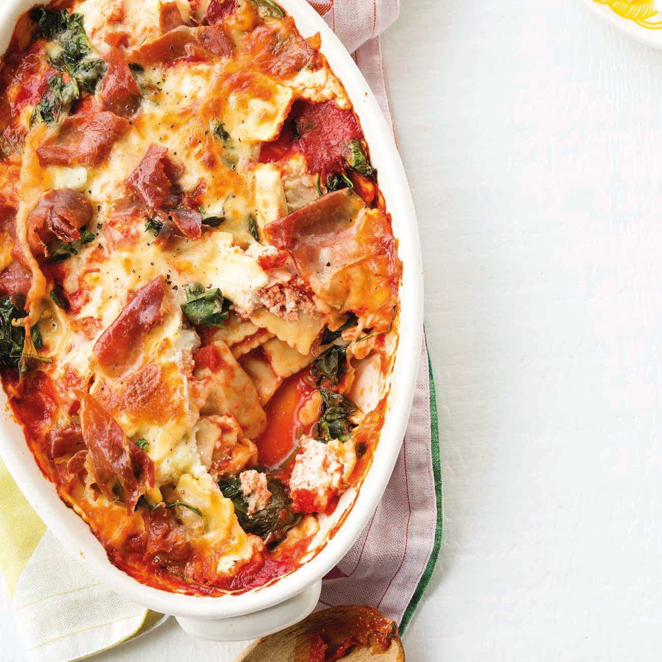 Bacon & Egg Pie with Spinach Recipe | Woolworths