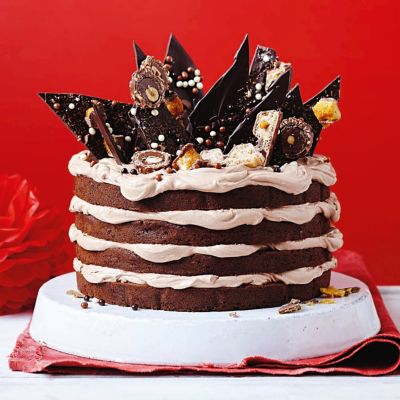 Choc Hazelnut Layer Cake