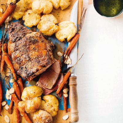 Mini Lamb Roast With Crushed Potatoes