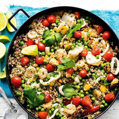 Quinoa Paella
