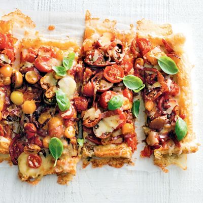 Cheesy Tomato Tart