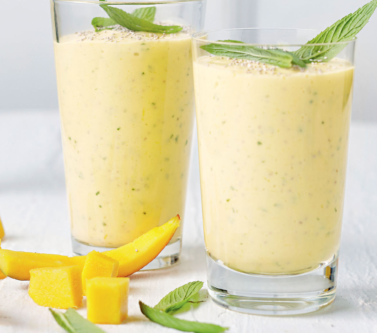 Mango, Yoghurt & Chia Smoothie Recipe | Woolworths