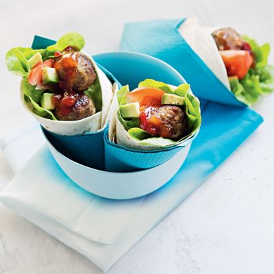 Meatball Wraps