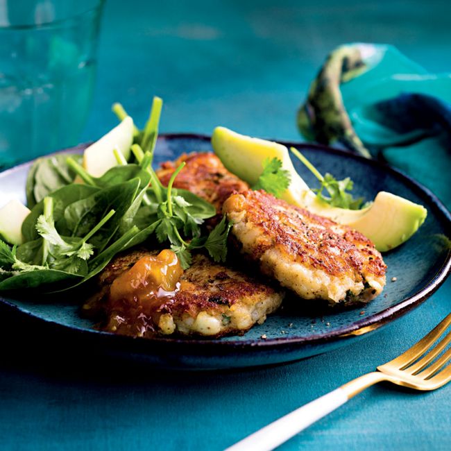 Potato & Chickpea Patties