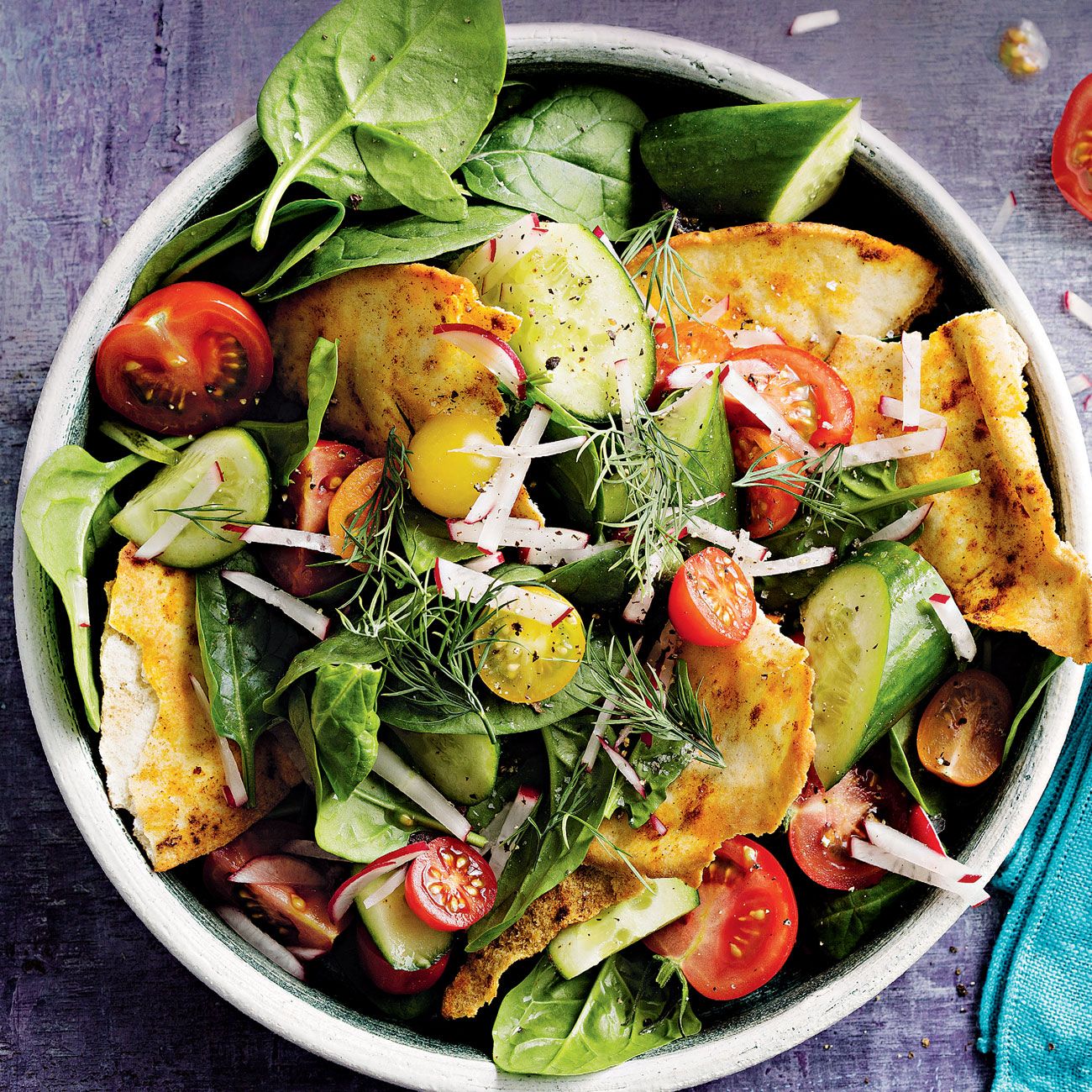 Tomato Tzatziki Salad