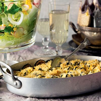 Baked Squash & Zucchini