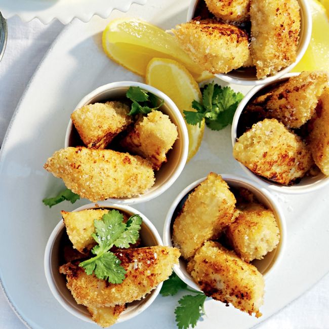 Crumbed Fish With Homemade Tartare Sauce