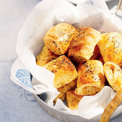 Sausage Rolls With Cherry & Pistachio