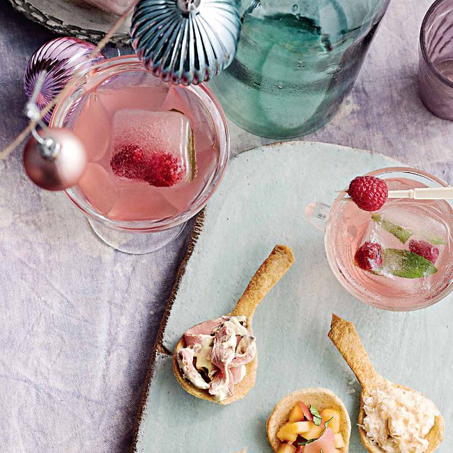 Sparkling Rose Punch