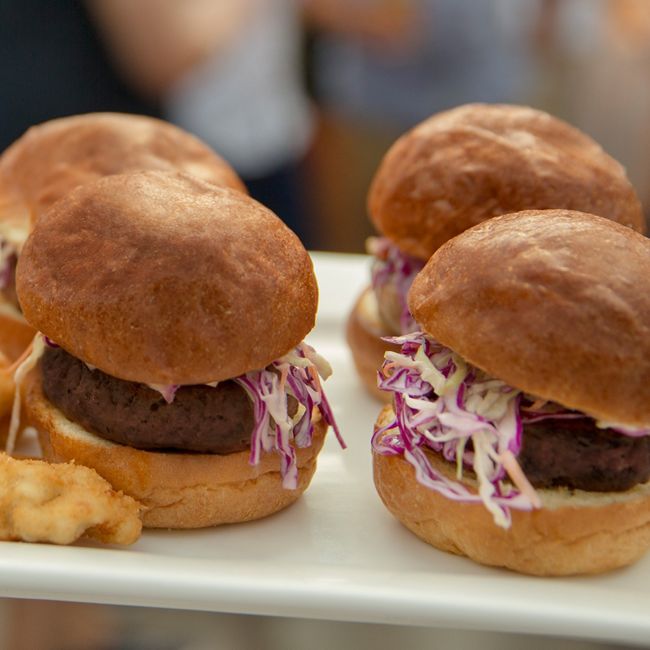 Troy and Marty's Beef Sliders with Cabbage Slaw