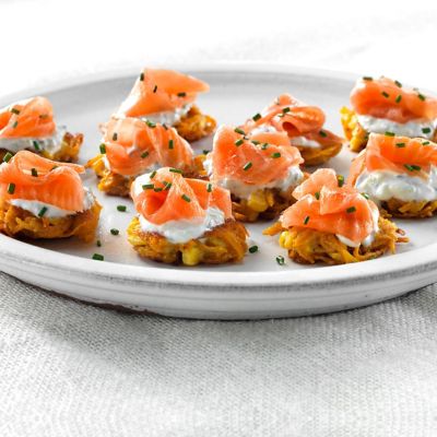 Troy and Marty's Sweet Potato & Corn Fritters