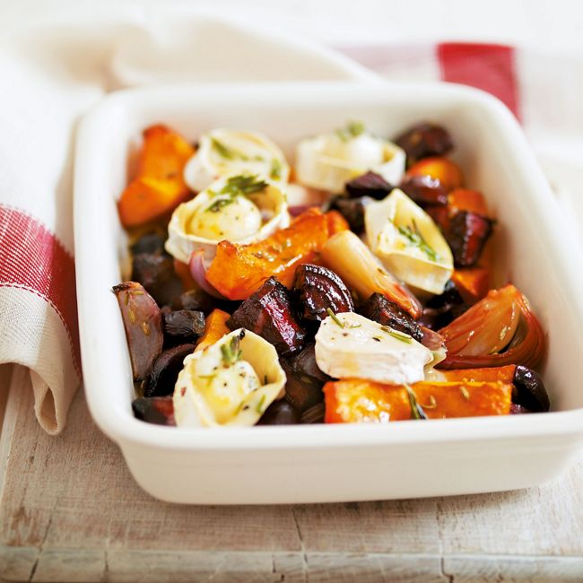 Pumpkin & Goat's Cheese Bake