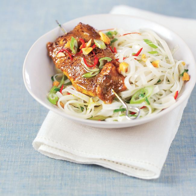 Spiced Fish Brochettes