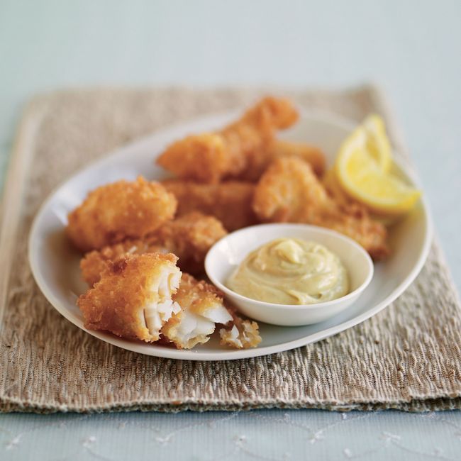 Japanese-style Crispy Fish Goujons