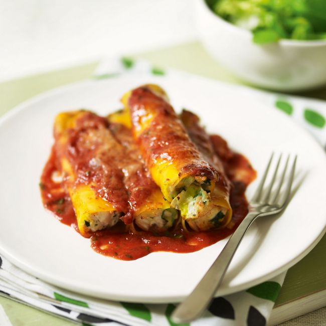 Herby Chicken & Ricotta Cannelloni