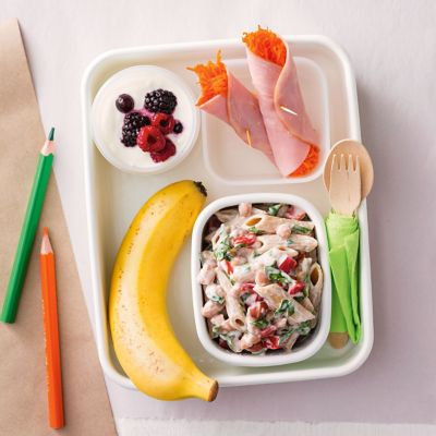 Pasta Salad + Snacks