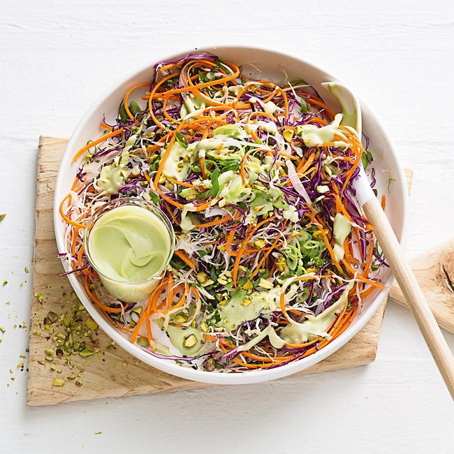 Raw Slaw With Avo Mayonnaise