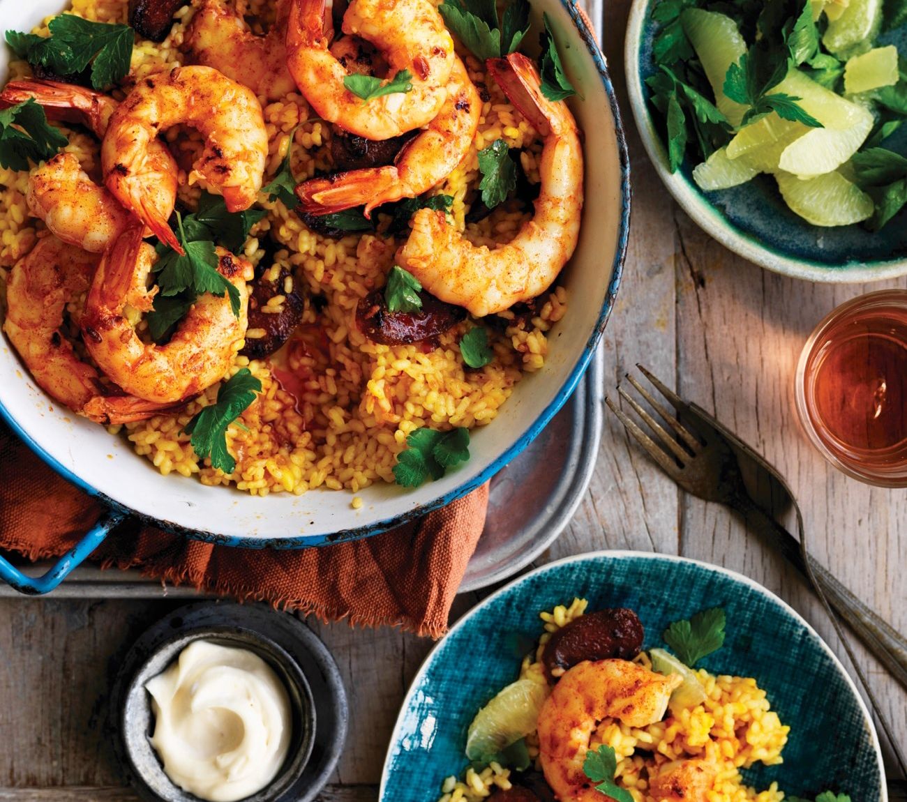 Seafood Paella Recipe With Prawns Deporecipe.co