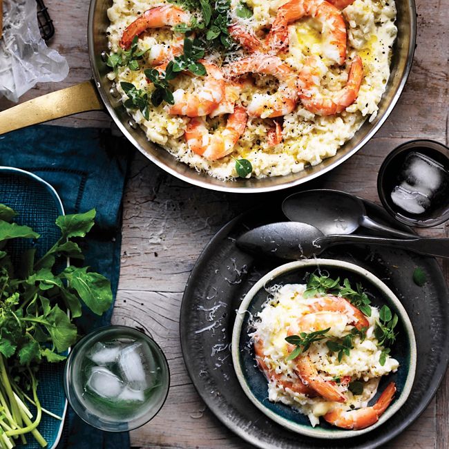 Australian Prawn & Fennel Risotto