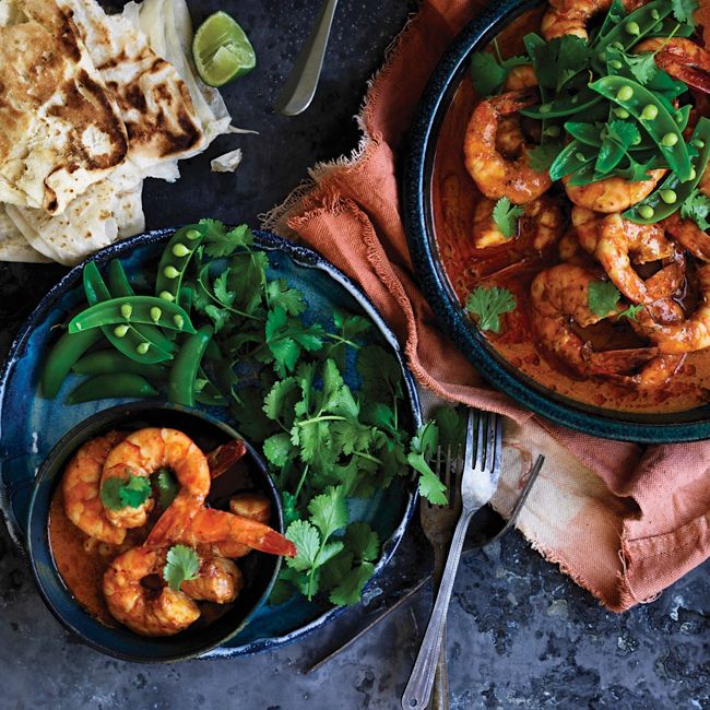 Spicy Red Australian Prawn Curry
