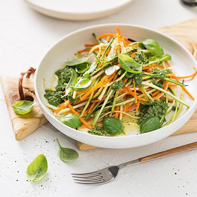 Vegetti With Kale Pesto