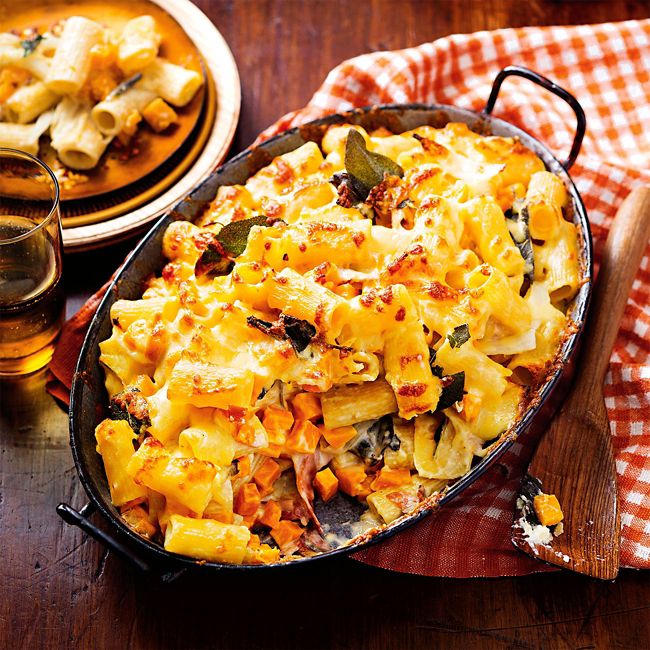 Rigatoni Bake With Pumpkin & Sage