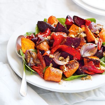 Roast Beet & Walnut Salad