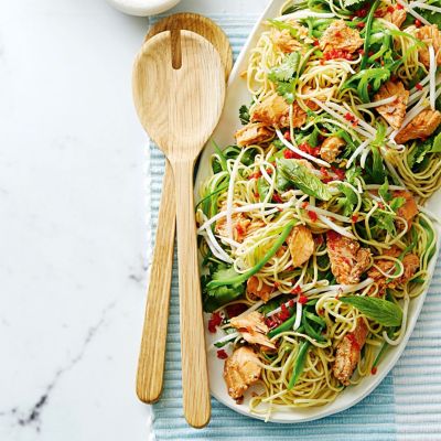 Salmon Noodle Salad